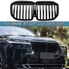 Front Grille Upgrade ABS Sport Single Line Mesh Radiator for BMW X7 G07 LCI