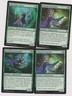 GREEN HUMAN-MERFOLK  DECK 40X CARDS IXALAN MTG MAGIC N-MINT UNPLAYED B-50