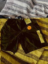 Cat and Jack Cargo Pull On Shorts Dark Navy Blue Drawstring Boys Size 6-7 New