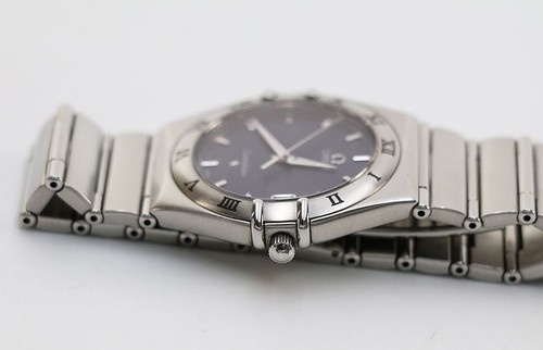 Omega Constellation Ref.1512.40 Date St. Acier Gris Argent Montre Homme Quartz - Photo 6 sur 10