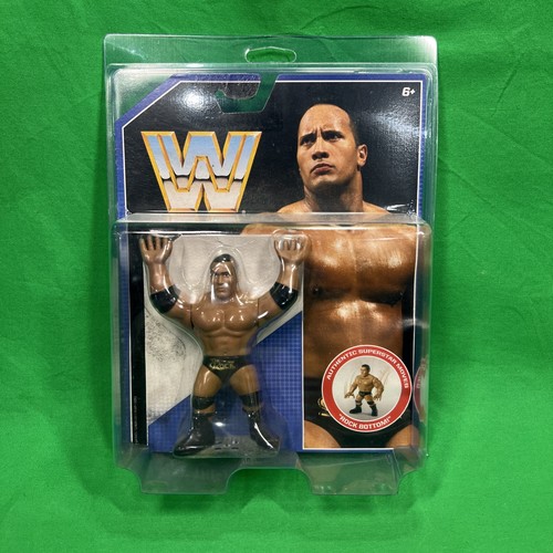 Mattel 2016 WWE Retro Series WWF The Rock 4.5