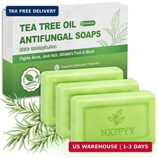 3 Pcs Veloma Antifungal Soap,Veloma Soap,Soothing Tea Tree Eucalyptus, Deep Po