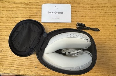 Therabody Smart Goggles White Gen 1 With Charger - Never Used
