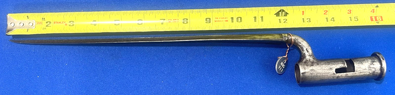 Original 1775-1783  BRITISH  REVOLUTIONARY WAR  BROWN BESS FUSIL MUSKET BAYONET