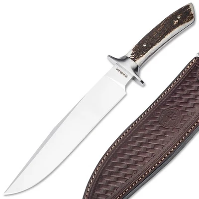 BÖKER Toro HX Jagdmesser Full Tang Klassisch ACX 390 Hirschhorn Griff 02BA595HX - Bild 1 von 4