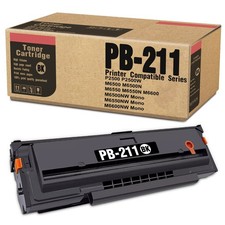 PB-211 Toner Replacement for Pantum P2500W M6550NW M6600NW (Black, 1-Pack)
