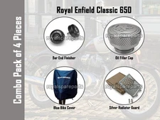 "4 Pcs Accessories Combo Pack CP-14" Genuine Royal Enfield Classic 650