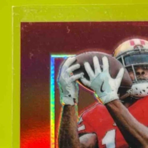 2018 Panini Contenders Optic Marquise Goodwin Red /199 #15 Season Ticket 49ers - Image 3 of 4