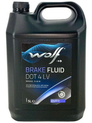 Wolf Brake Fluid DOT 4 LV Bremsflüssigkeit 5L ABS ESP