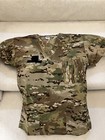 Shamron Mills Military OCP Multicam Scrub Top Shirt SS Size L Large