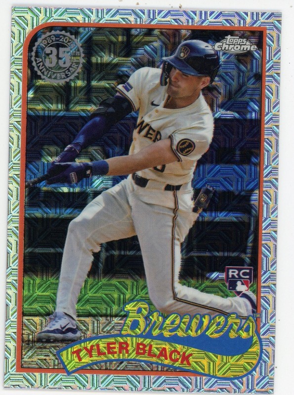 2024 Topps Update Topps 1989 Chrome Silver Pack Tyler Black T89CU-91  MINT
