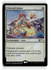 MTG | Ethereal Armor | Unique and Misc | Foil | Moderately Played  | English
