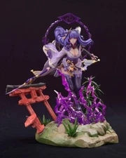 STL 3D Model - Raiden Shogun - GENSHIN IMPACT - Digital 3D Print file