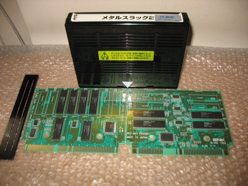 METAL SLUG 2 NEO GEO MVS CART 100% ORIGINAL JAPANESE SNK! - Foto 2 di 10