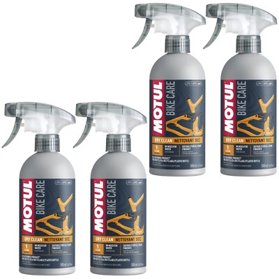 Motul Liter Bike Care Dry Clean Set 111406 (4 x 500mL)