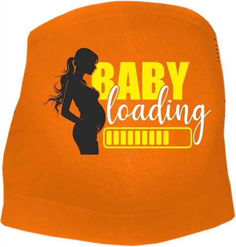 Bauchband für Schwangere bedruckt mit Baby loading - Picture 15 of 18