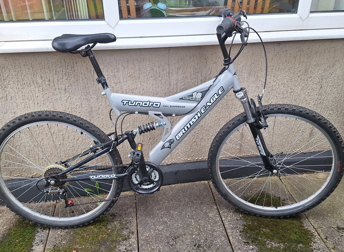 Cash In Collection 26 inch Bike Tundro British EagleSilver