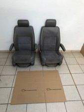 VW T5 Multivan Sitze Vorn Pilotensitze Armlehnen Grau Alcantara Links Rechts SET