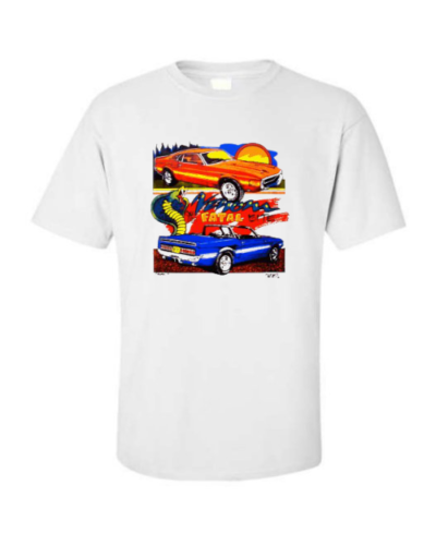 1969 1970 Ford Shelby Cobra GT350 & GT500 Mustang T-shirt Single Or Double Print - Picture 1 of 4