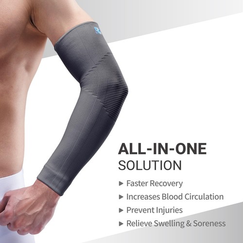 668 Compression Elbow Sleeve - Arm Sleeve for Workouts Sports & Weightlifting... - Picture 5 of 8