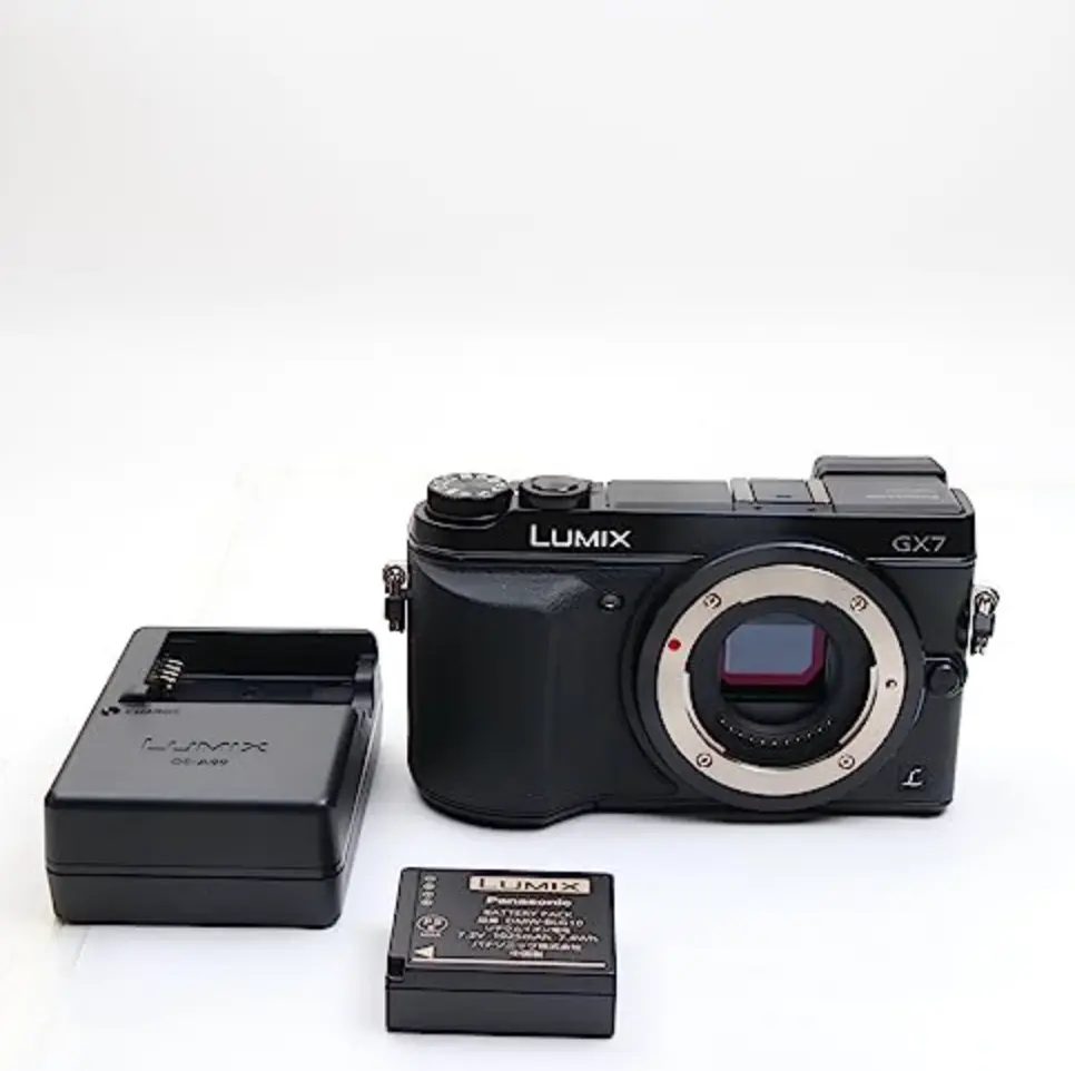 Panasonic DMC-GX7-K Mirrorless Camera Lumix Black Body Languege Japanese  Only