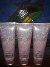3x BATH BODY WORKS PINK SUEDE ULTRA SHEA HYALURONIC CREAM LOTION LOT x3