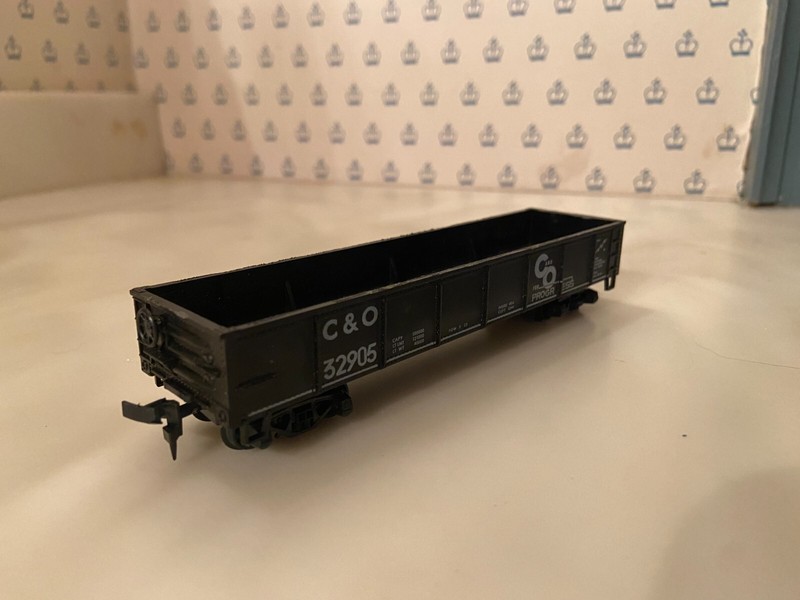 HO Model Power 624 C&O Chesapeake & Ohio 40' Gondola #32905