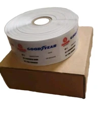 500 Stickers Roll Kendall Motor Oil Change Reminder Sticker 