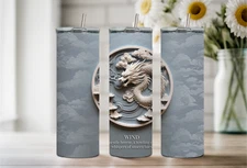 Wind, 20oz Tumbler, Hot/Cold, Straw, Stainless, Leak Proof (#367)