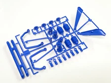 NEW TAMIYA SUPER CLODBUSTER CLOD BUSTER Parts F Shock Parts BLUE BULLHEAD TC12W