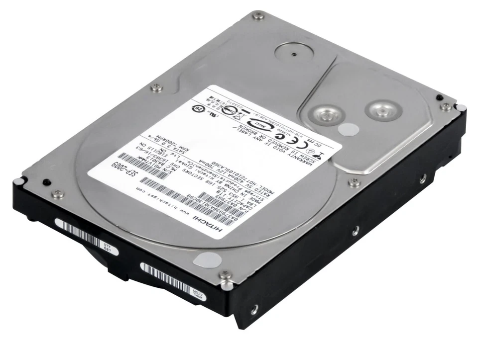 Disk Hitachi Deskstar 7K1000.B HDT721010SLA360 1TB 7.2K 16MB SATA II 3.5 " - Immagine 2 di 4
