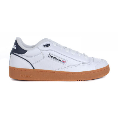 Reebok Men's Club C Bulc White/Black/Gum Sneakers 100033926