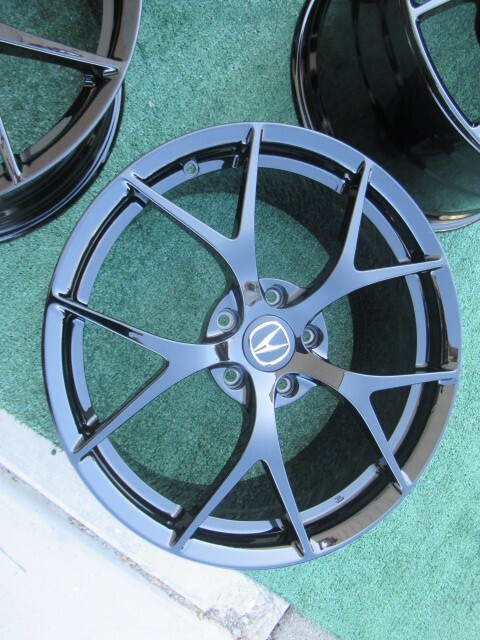 2017 2018 2019 2020 2021 ACURA NSX OEM FACTORY 19" 20" WHEELS RIMS GLOSS BLACK