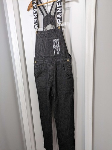 Unbranded NWT Women's Coveralls Size Large Black - Picture 3 of 9