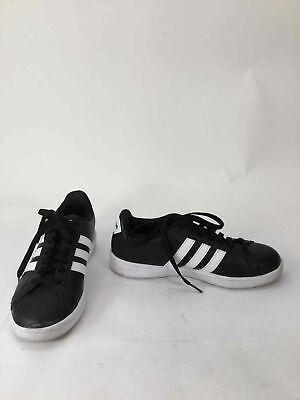 Adidas Ortholite Black White Leather 