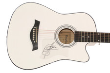 Gene Simmons KISS Signed Autograph Acoustic Guitar - Destroyer w/ JSA COA