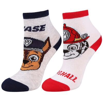 Zwei Paar Babysocken für Jungen Paw Patrol, Zertifikat ÖKO-TEX