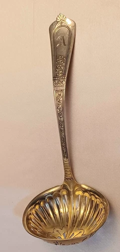 Domestic by Gorham Sterling Large Sifting Ladle- 6 7/8"