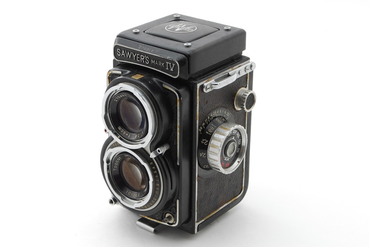 PRIMO-JRのOEM品 SAWYER'S mark IV　127フィルム付 EX+5* Sawyer's Mark IV 127 Camera w/ Topcor 6cm F/2.8 Lens