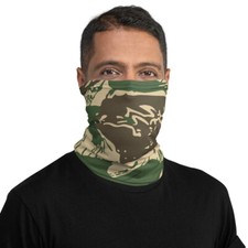 Rhodesian Brushstroke Camouflage v.4 Neck Gaiter