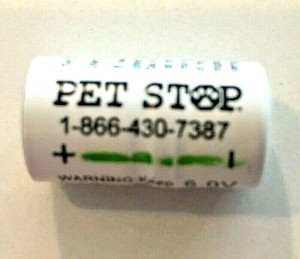 6 volt lithium battery for dog collar