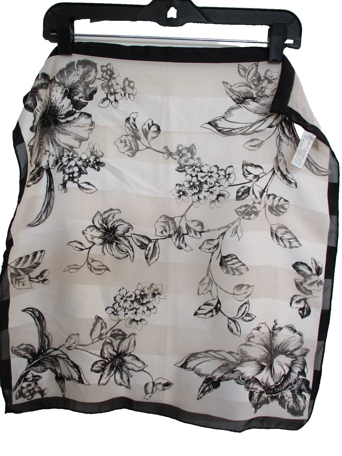 Jones New York Poliéster Bufandas y estolas Negro para Mujeres