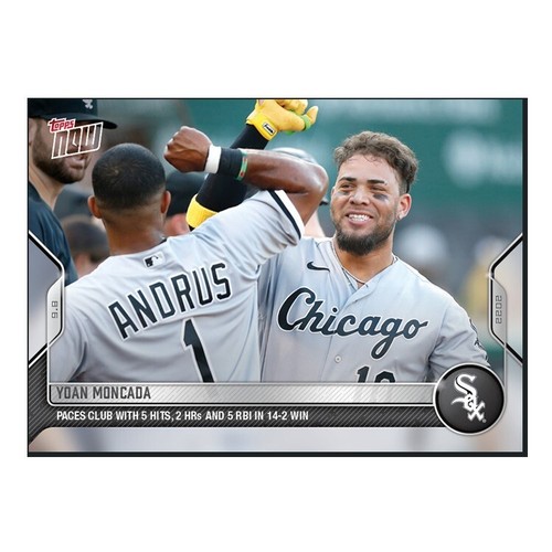 2022 Topps Now 865 Yoán Moncada