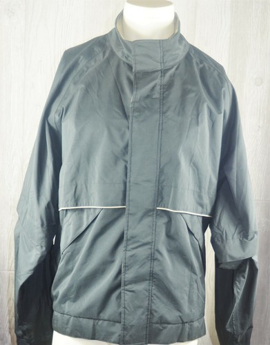 MIZUNO PERFORMANCE WEAR Jacket Men SZ L Convertible Sleeves Black - Picture 2 of 9