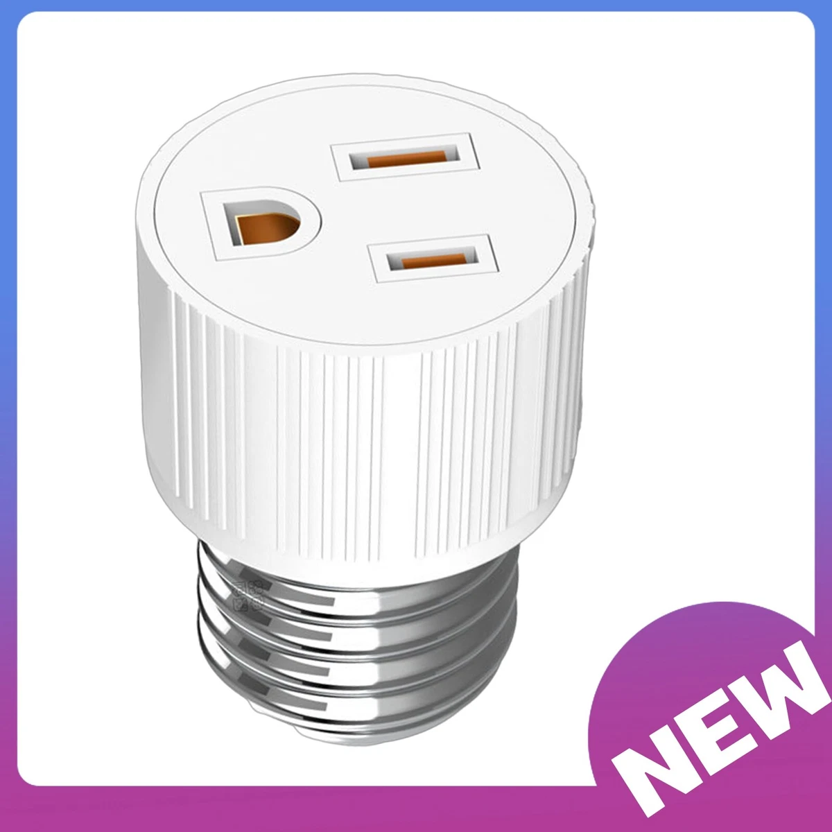 Light with plug outlet outlet