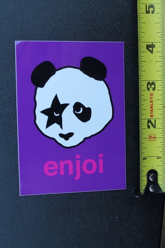 Enjoi Skateboards Kiss Starman Panda Purple OG Z56 Vintage