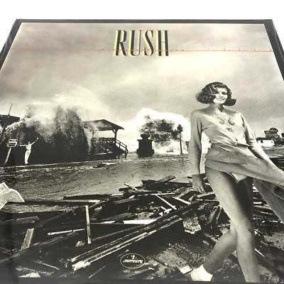 SEALED Vintage RUSH PERMANENT WAVES US  80 Mercury OG Vinyl LP Original NOS New