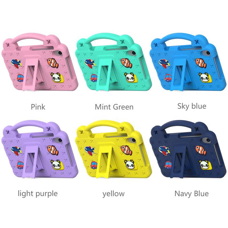 Kids Case Lenovo Tab M8 4th 3rd 2nd Shockproof Heavy Duty Tablet EVA Stand Cover - Image 3 of 4