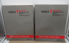 Set Of 2 1993 Pontiac Service Shop Manuals Firebird Trans Am Books 1 And 2 Set Of 2 1993 Pontiac Service Shop Manuals Firebird Trans Am Books 1 And 2