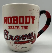 Nobody Beats The Braves TMC/MLB Ceramic Coffee Mug The Memory Company New